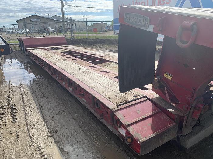 Used 2013 Aspen Tridem Double Drop Extendable/Trombone Low Boy and Booster