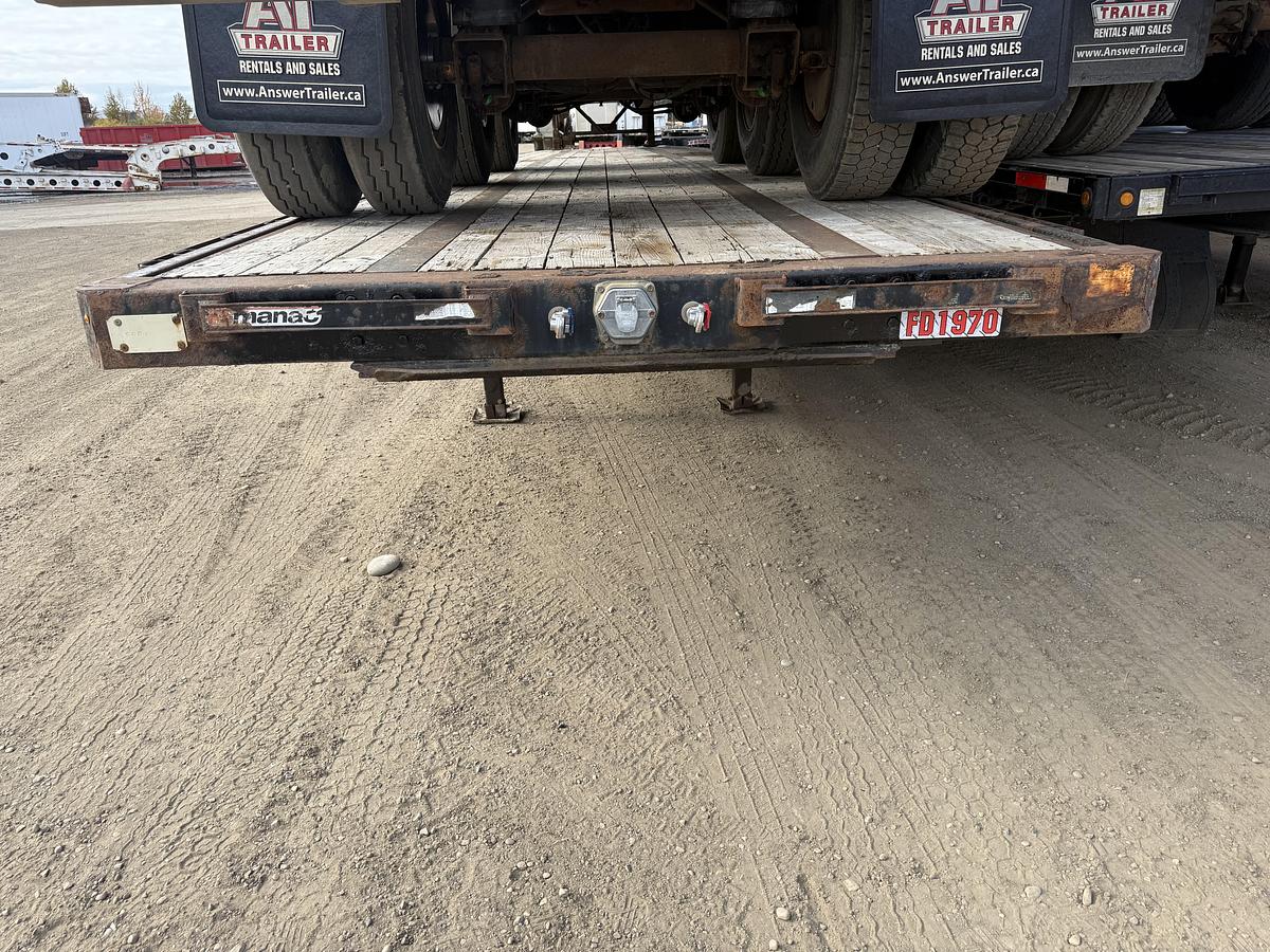 Used 2014 Manac 53' Tridem Flat Deck/Highboy