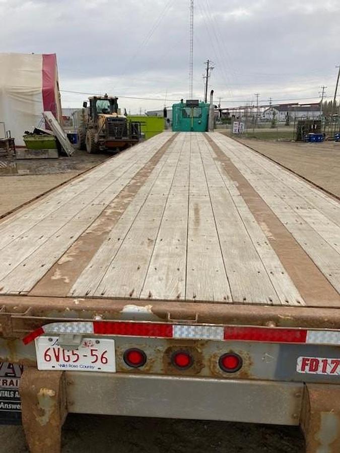 Used 2016 Manac 53' Tridem Flat Deck/Highboy - #FD1781