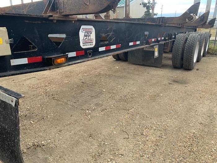 Used 2019 BWS Tridem Hay Rack Logging Trailer