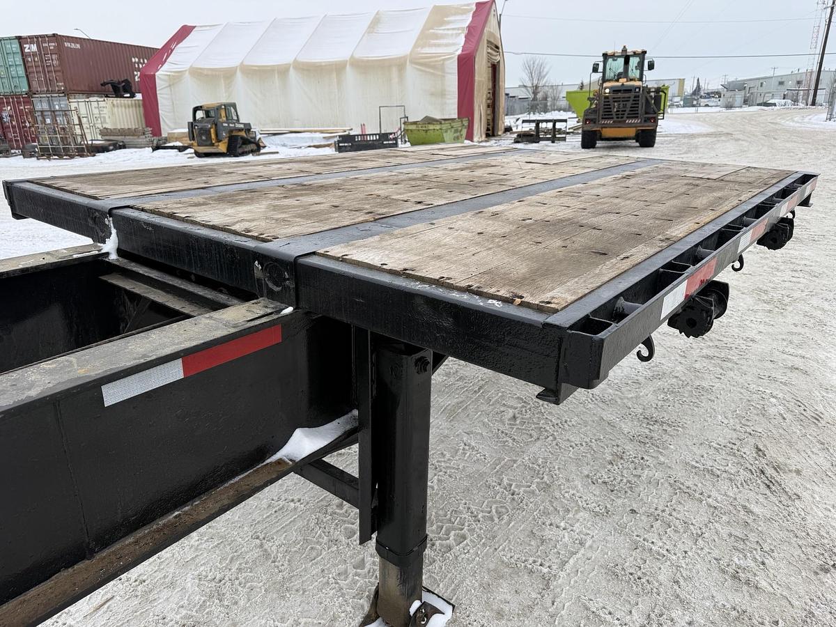 Used 2007 Manac 53' Tridem Extendable/Trombone Flat Deck