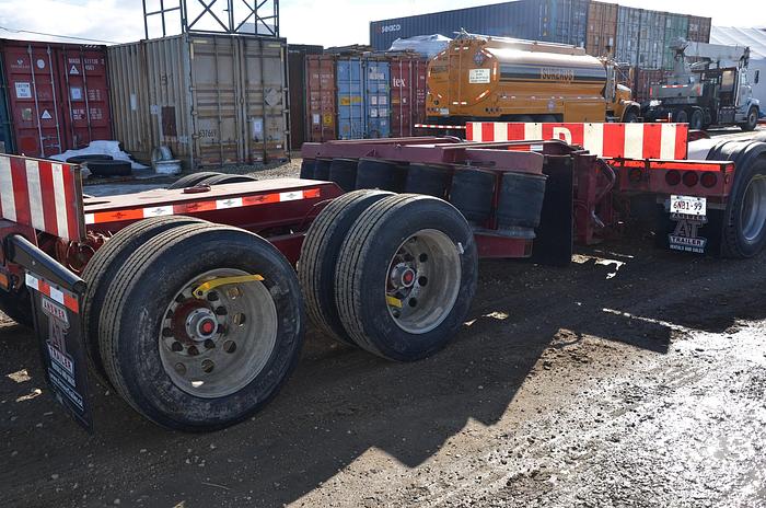 Used 2013 Stellar 10 Axle Hydraulic Low Bed / Low Boy Tridem Combination
