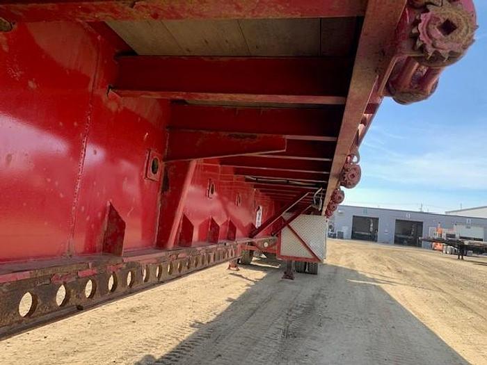 Used 2017 Manac 53' Tridem Extendable/Trombone Flat Deck