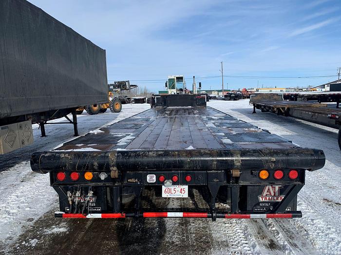 Used 2009 Manac Tridem Step Deck Extendable/Trombone