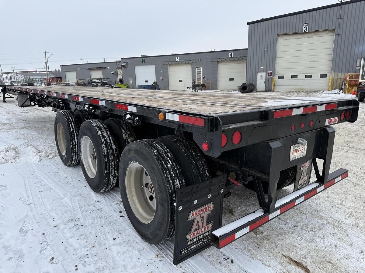 Used 2007 Manac 53' Tridem Extendable/Trombone Flat Deck