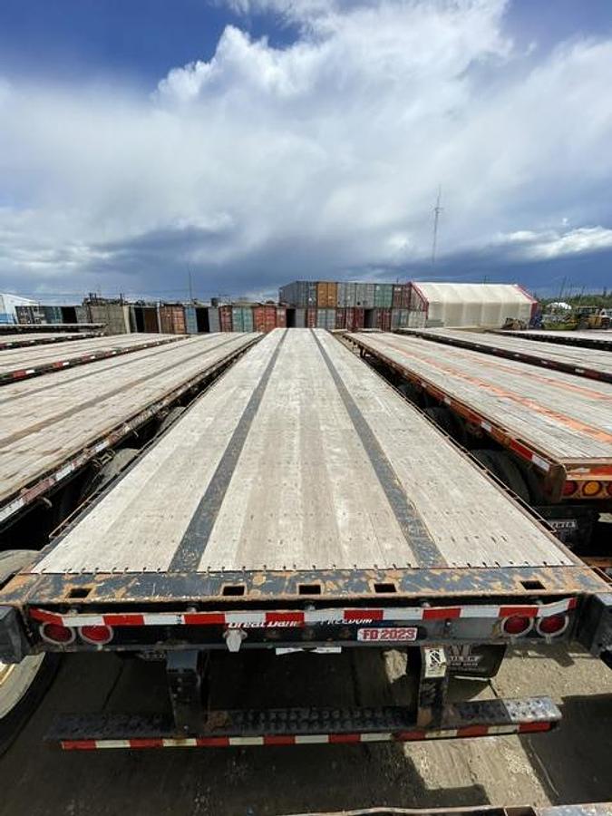 Used 2014 Great Dane 53' Tridem Flat Deck/Highboy