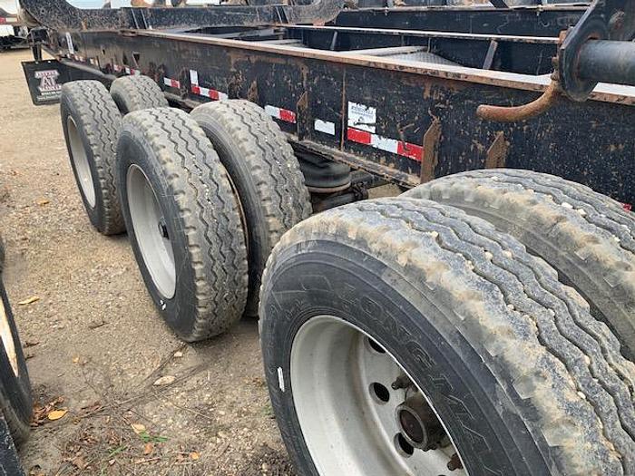 Used 2019 BWS Tridem Hay Rack Logging Trailer