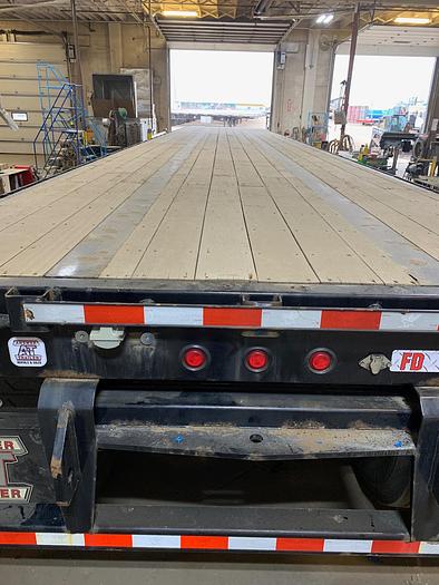 Used 2020 Manac 53' Tridem Flat Deck/Highboy