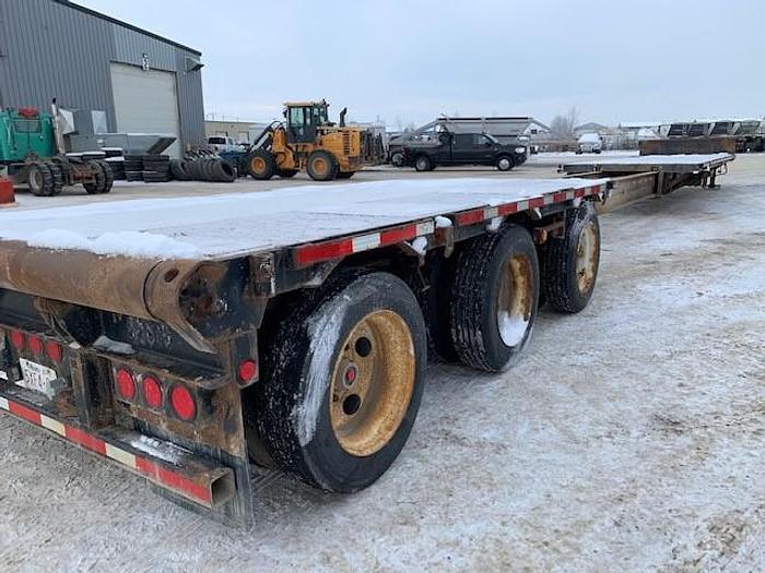 Used 2009 Thru-Way 53' Step Deck Extendable/Trombone