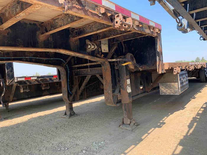 Used 2015 Manac 53' Tridem Step Deck