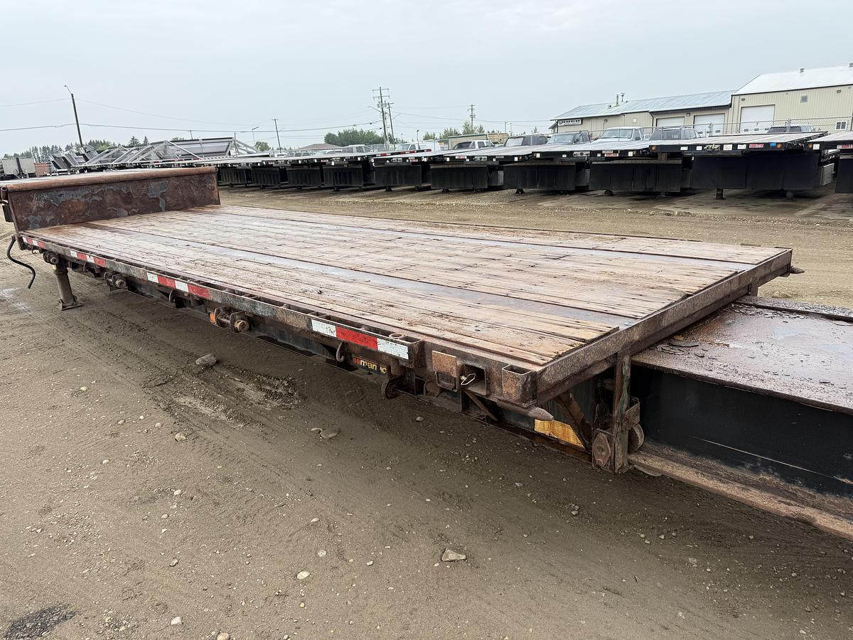 Used 2012 Manac 53' Step Deck Extendable/Trombone