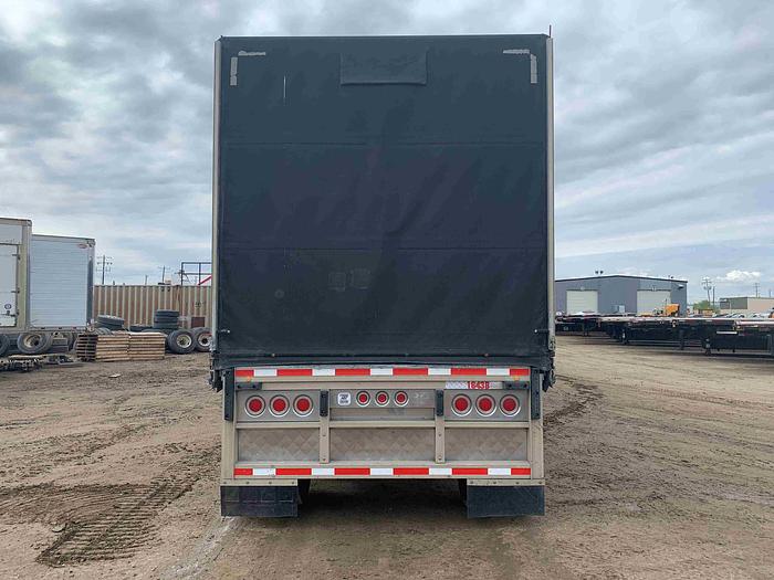 Used 2015 Reitnouer 32' Curtain Side Tridem Flat Deck/Highboy Lead/Pup