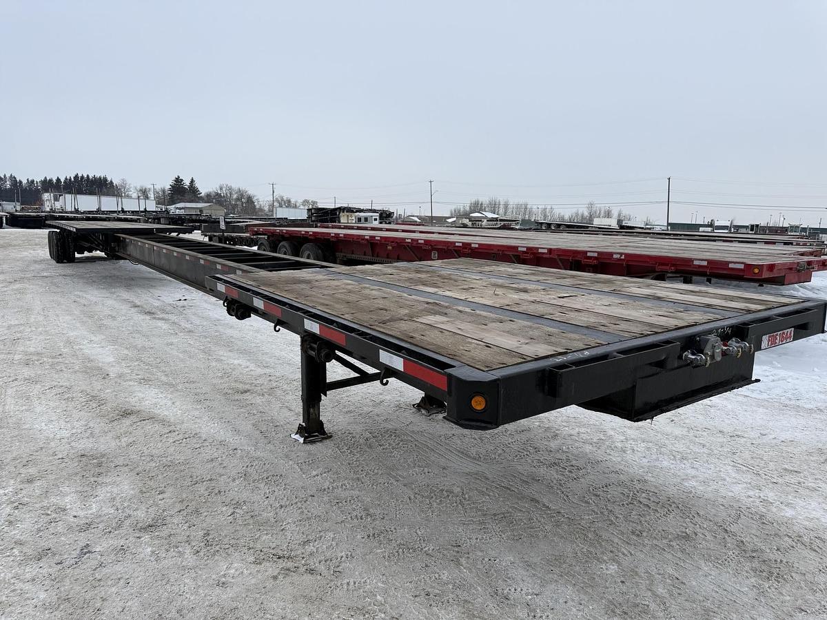 Used 2007 Manac 53' Tridem Extendable/Trombone Flat Deck