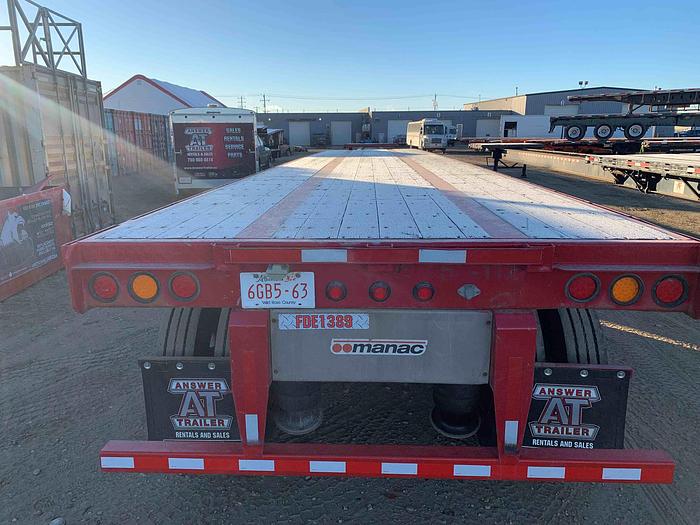 Used 2013 Manac Tridem Hi Boy Trailer - Trombone/Extendable