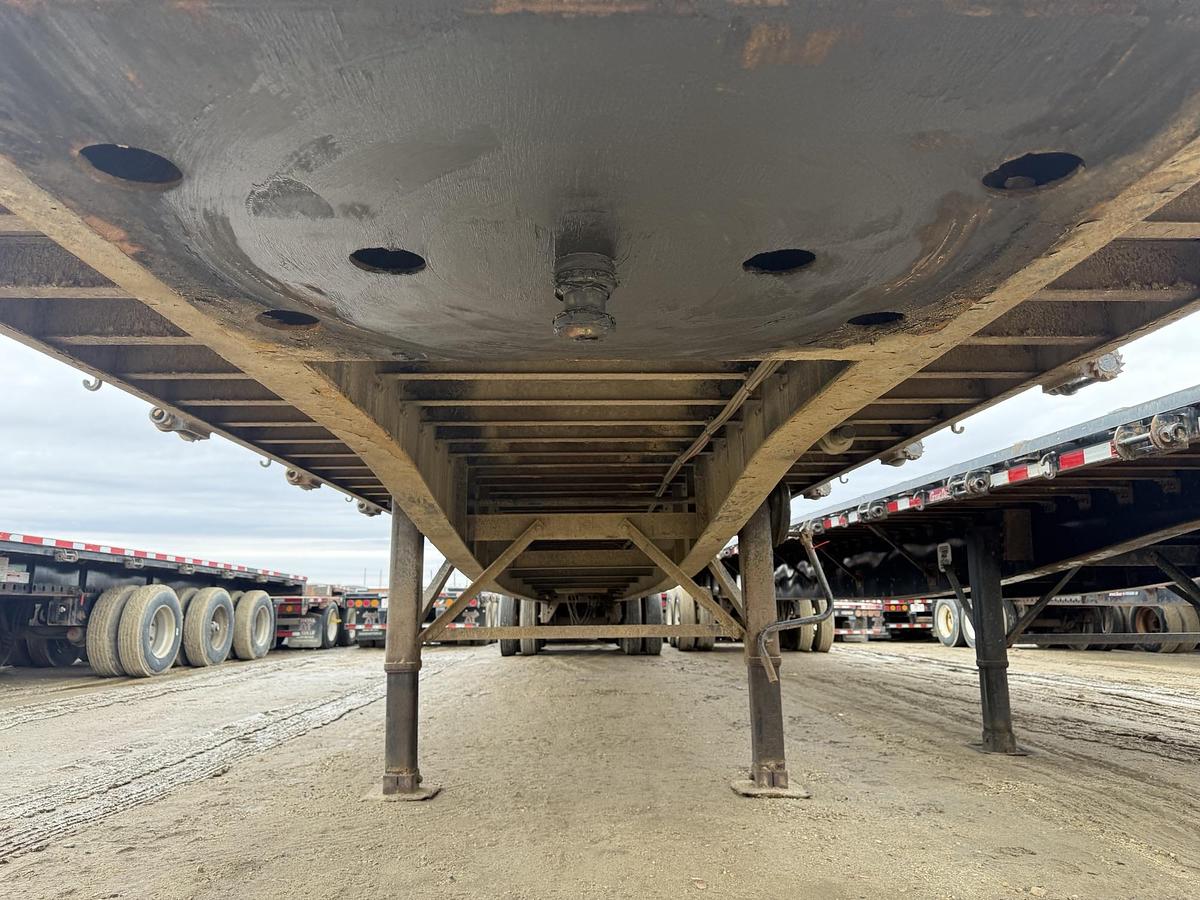 Used 2012 Great Dane 53' Tandem Flat Deck/Highboy Flatbed