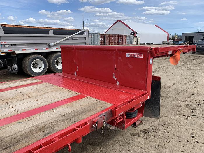 Used 2013 Manac 53' Tridem Extendable/Trombone Step Deck