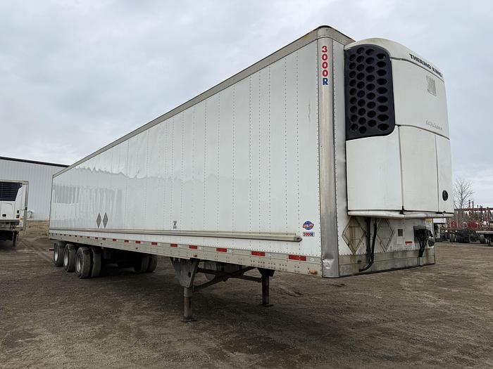 Used 2016 Utility 53' Multi-Temp Tridem Reefer/Refrigerated Van