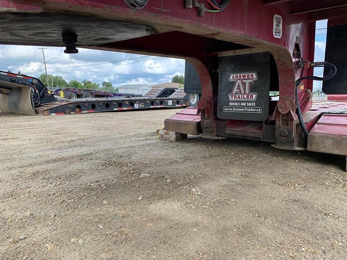 Used 2013 Aspen Tridem Double Drop Extendable/Trombone Low Boy and Booster