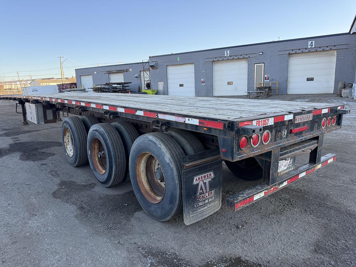 Used 2014 Fontaine 53' Tridem Flat Deck/Highboy