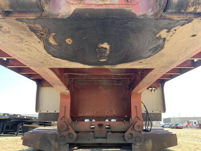 Used 2014 Trail King Double Drop Trombone Low Bed Combination