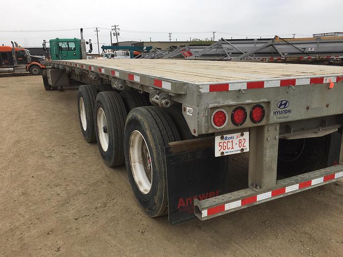 Used 2016 Hyundai 53' Tridem Flat Deck/Highboy