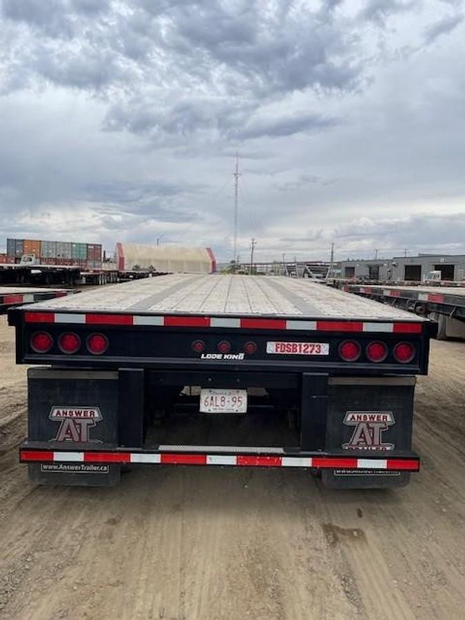 Used 2023 Lode King Super B Flat Deck Trailer - #FDSB1272/1273