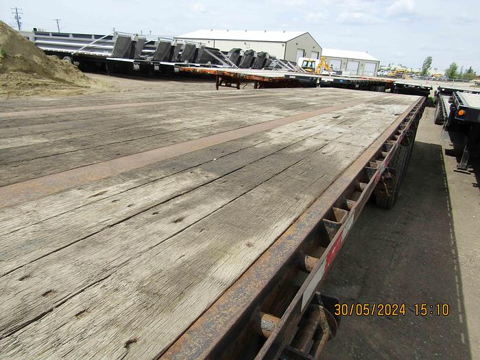 Used 2009 Fontaine 53' Tridem Flat Deck/Highboy