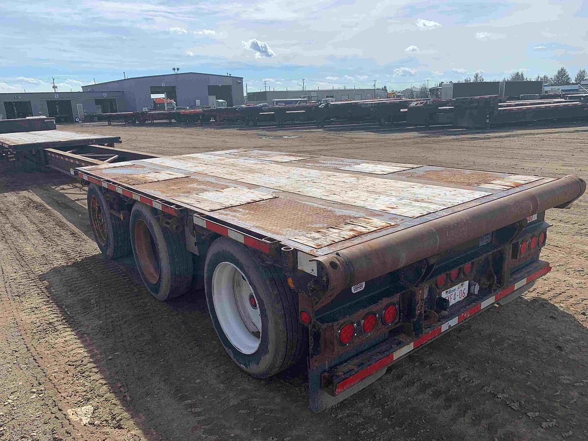 Used 2009 Thru-Way 53' Step Deck Extendable/Trombone