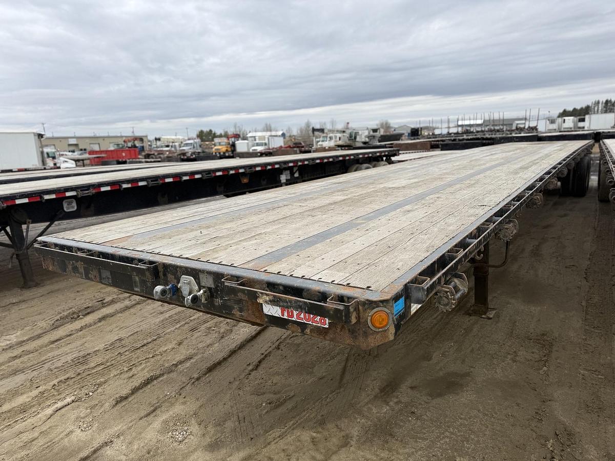 Used 2013 Great Dane 53' Tandem Flat Deck/Highboy Flatbed #FD2028