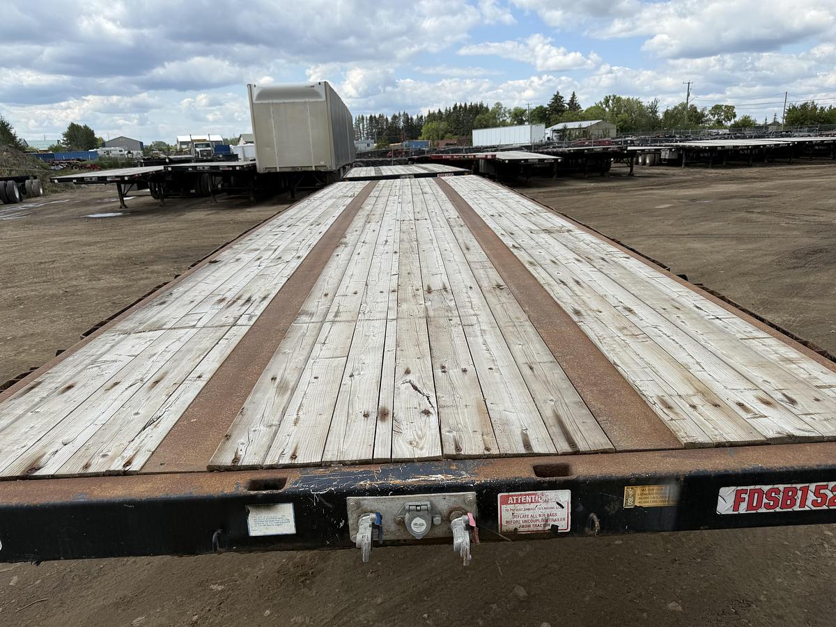 Used 2013 Doepker Flat Deck Super B Lead/Pup