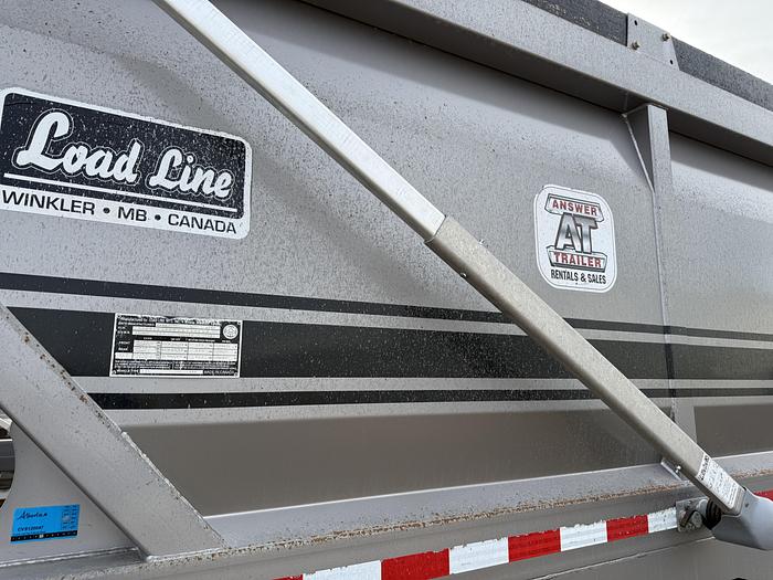 Used 2022 Load Line 42’ Triaxle Gravel Crossgate Clam Dump