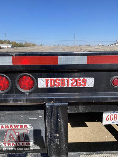 Used 2023 Lode King Super B Flat Deck Trailer