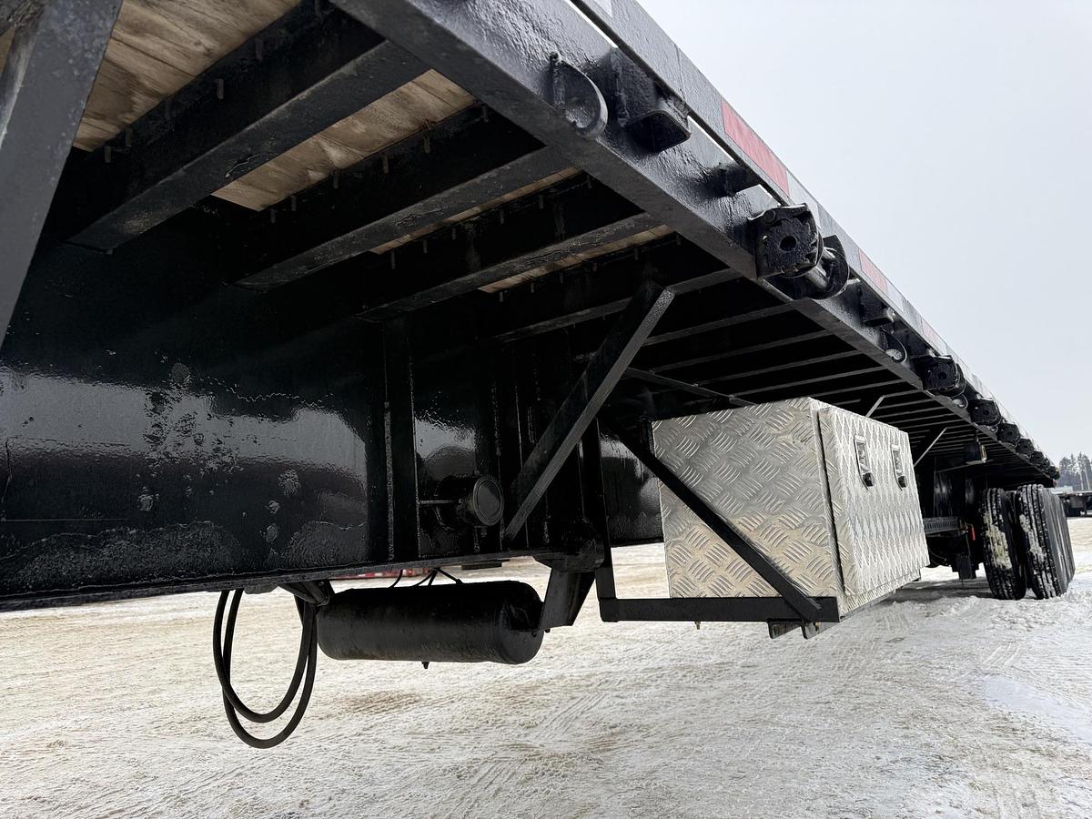 Used 2007 Manac 53' Tridem Extendable/Trombone Flat Deck