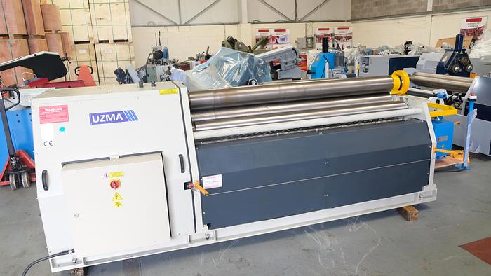 Used UZMA SAHINLER 2050 x 180 4 roll hydraulic bending roller  2018 