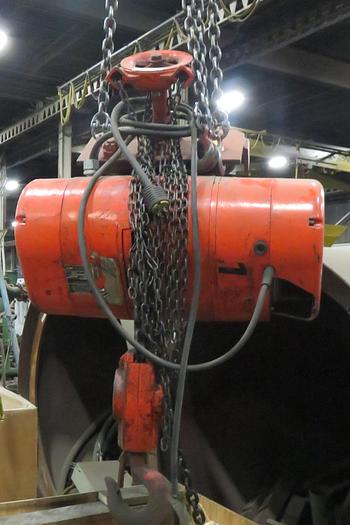 Used CM LADESTER 5TON MAX 5219G ELECTRIC HOIST