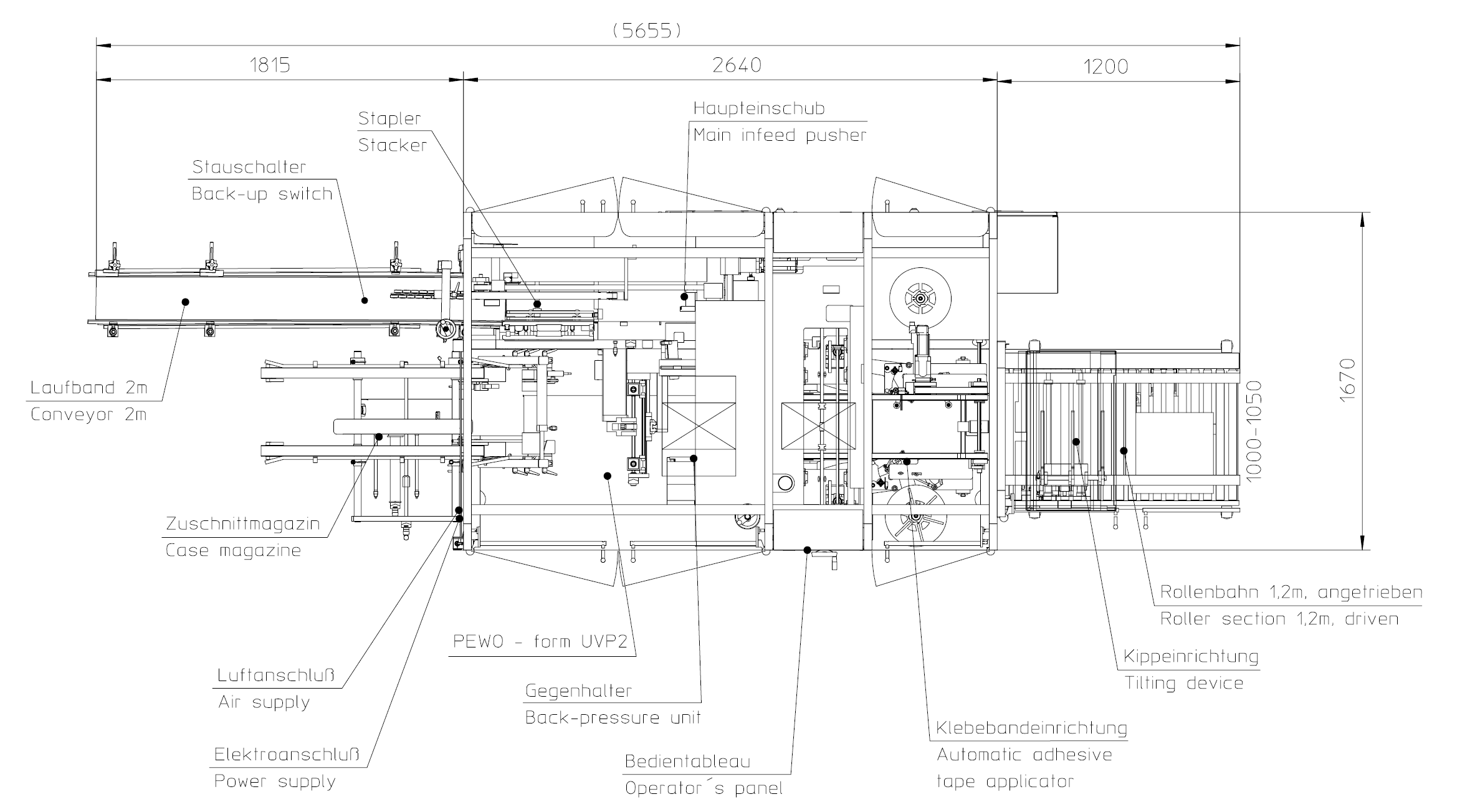 Used Sold PESTER Case Packer PEWOform UVP 2 at MLTCEurope