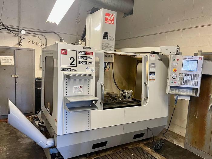 Used 2006 HAAS VF-2 4-Axis CNC Vertical Machining Center