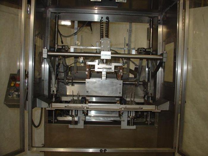 Used Bradman Lake Carton Erector, Single Head Stainless Steel