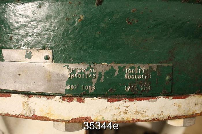 Used Sulzer APT32-4C Pump, 4x6x13, 4 Vane 13" Impeller #35344