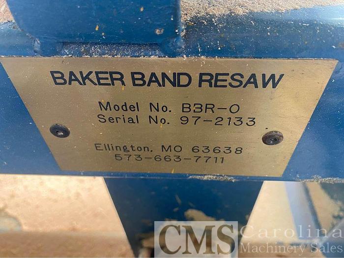 Used Baker 12' Resaw with 20' Infeeed