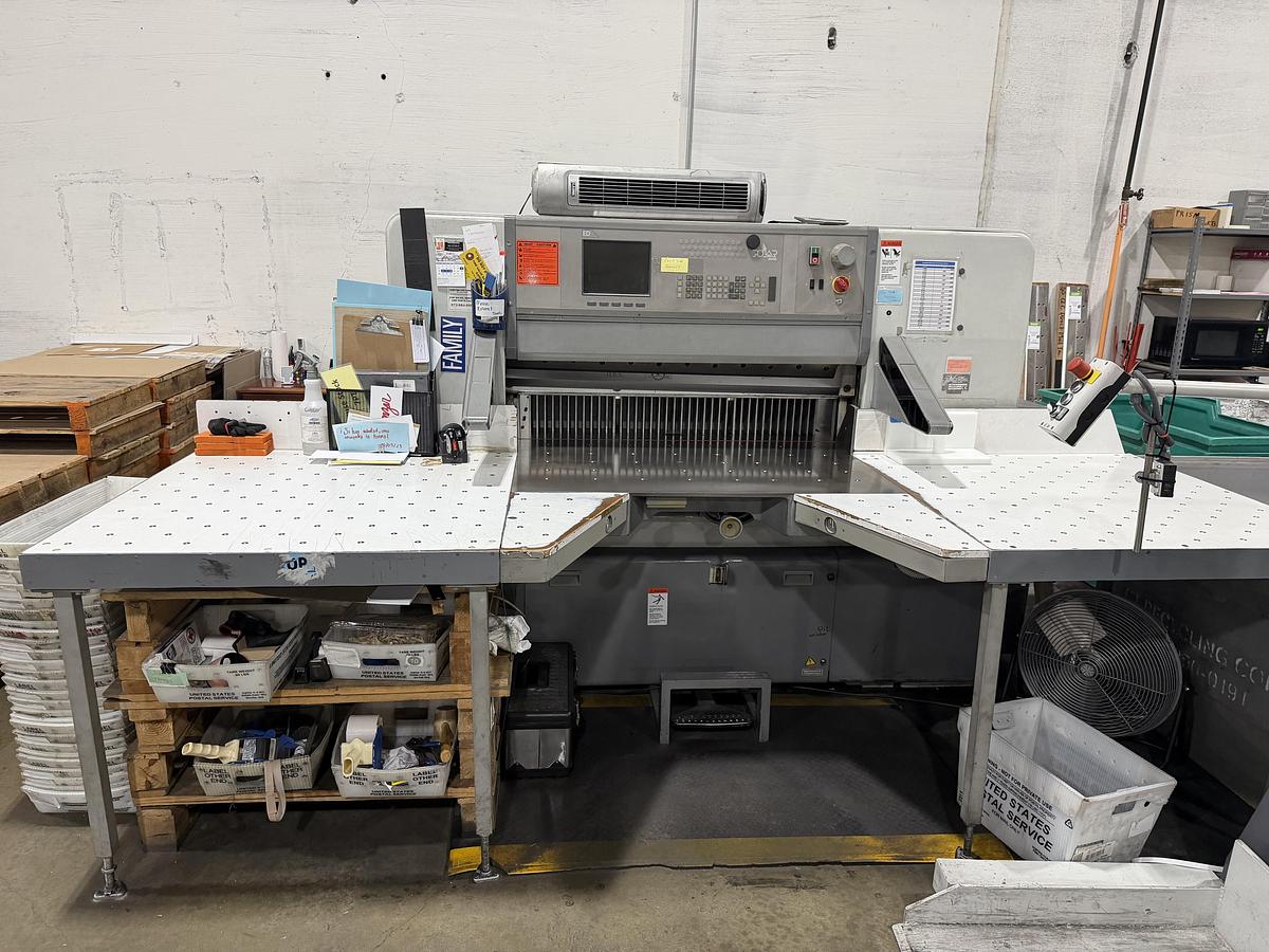 Used Polar Mohr 115 ED Paper Cutter – 1995 – Full Working Unit