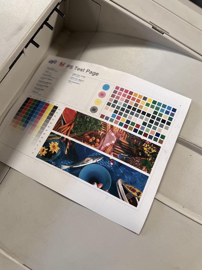 Used OKI Printer N31220A Color Digital Press