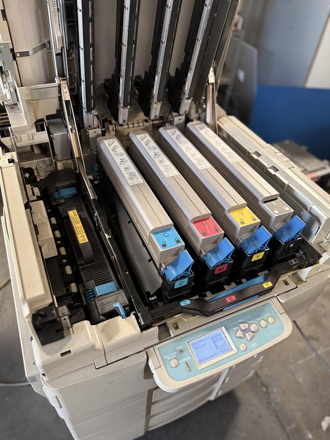 Used OKI Printer N31220A Color Digital Press