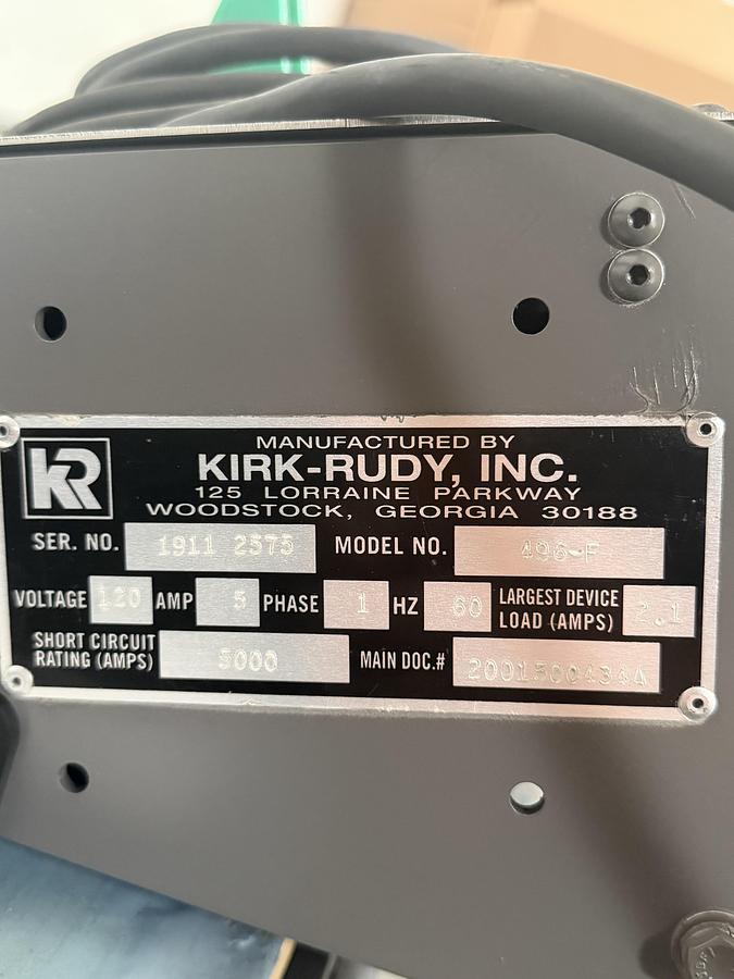 Refurbished Refurbished Kirk Rudy 496f Friction Feeder