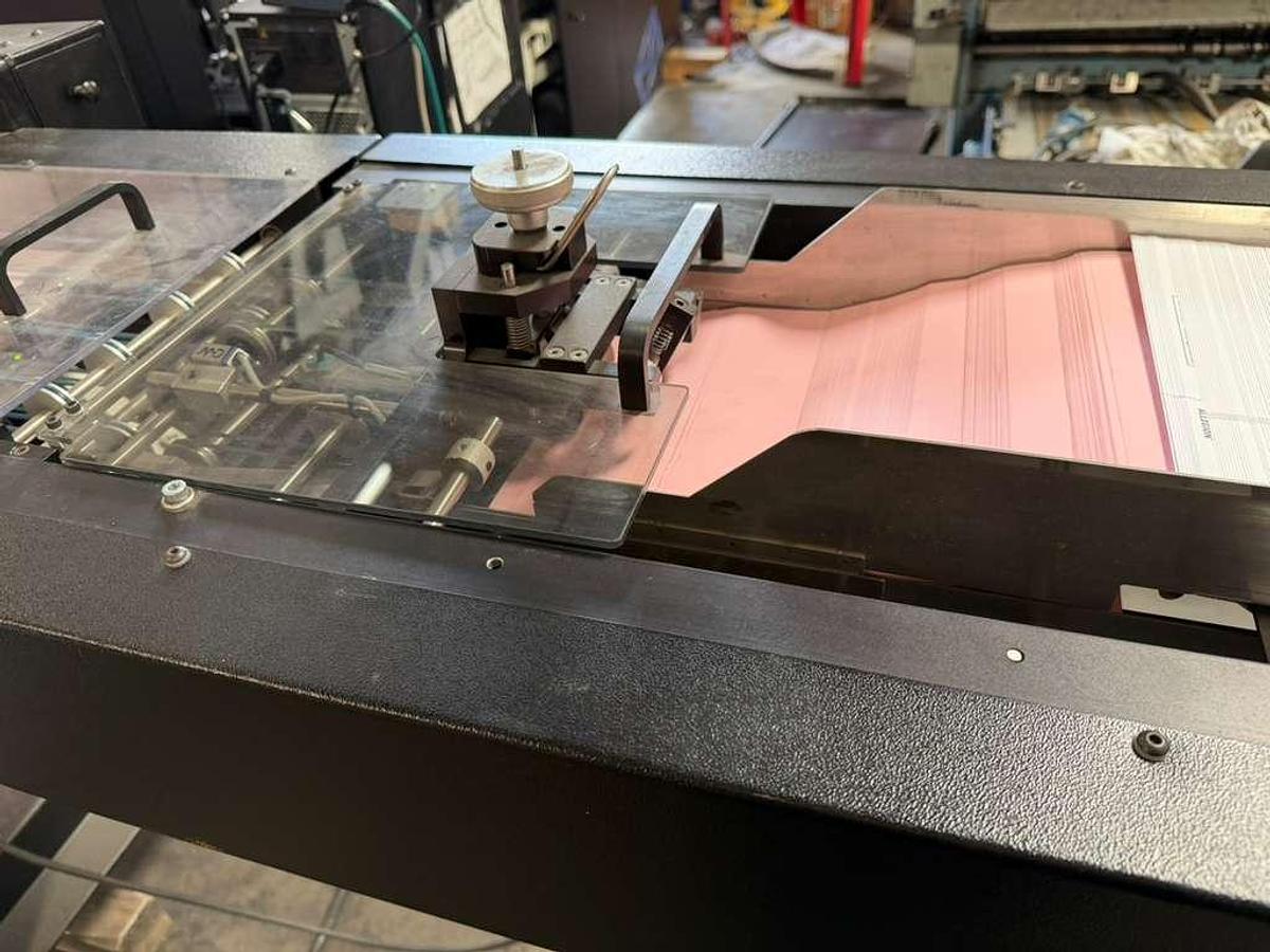 Used Bell and Howell Mailstar 500 Inserter with SMS SF1 Feeder Accumulator Folder