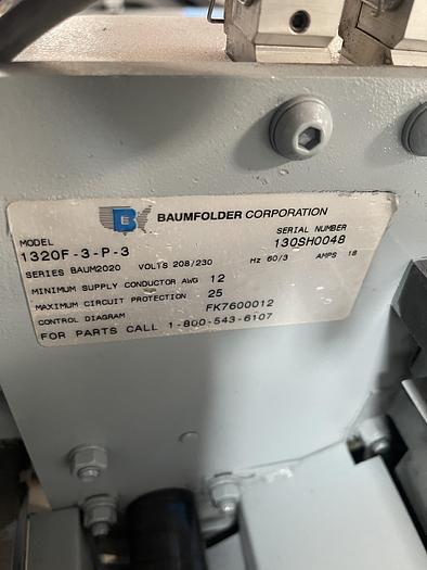 Refurbished Baum Folder 2020 