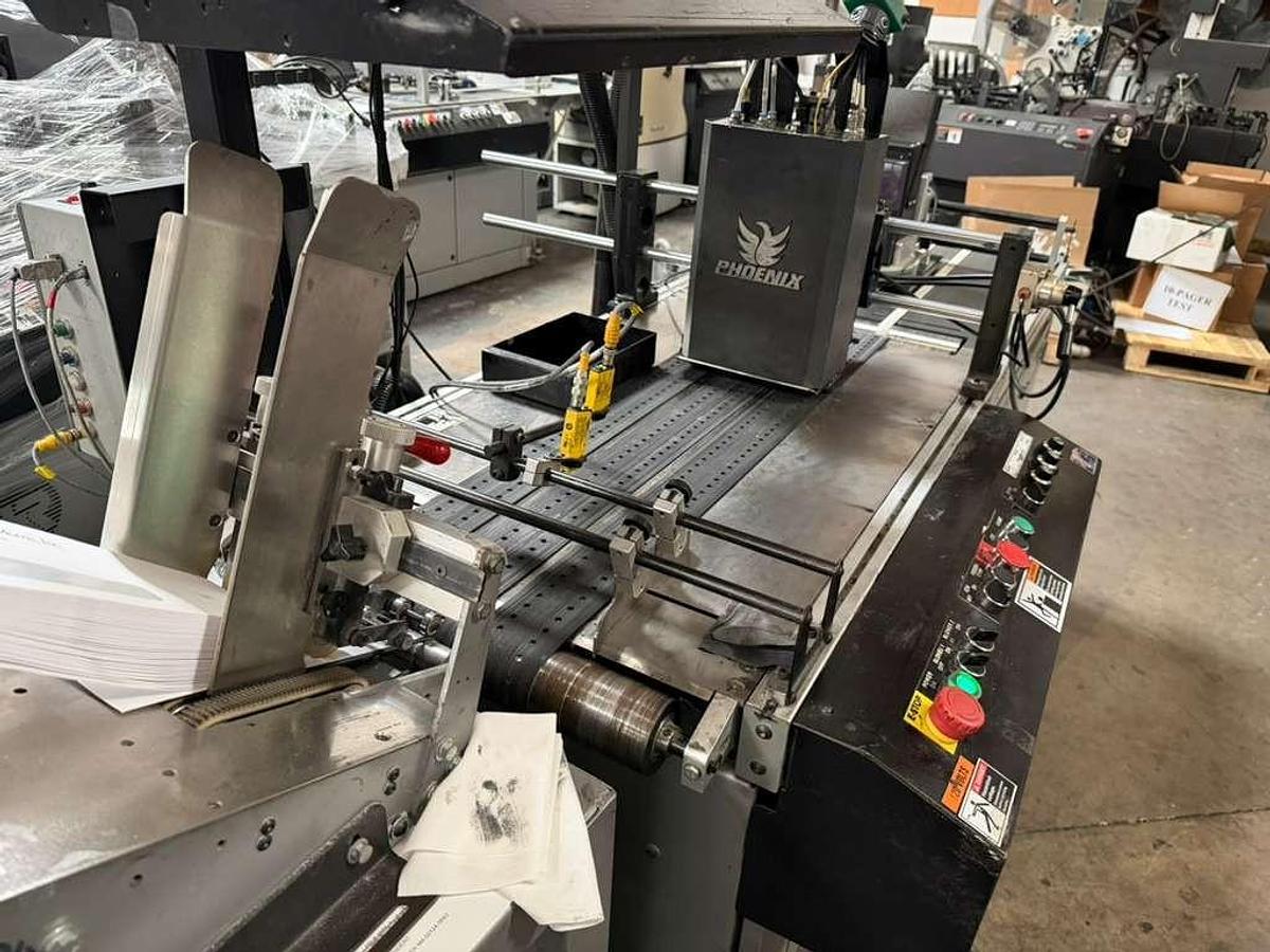 Used Kirk Rudy UV Phoenix Inkjet with Feeder Complete System