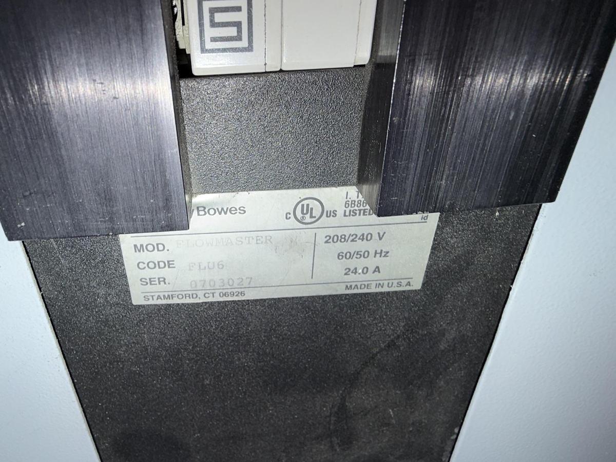 Used Pitney Bowes FlowMaster RS (Refurbished by MCS) 6-Station Letter Inserter