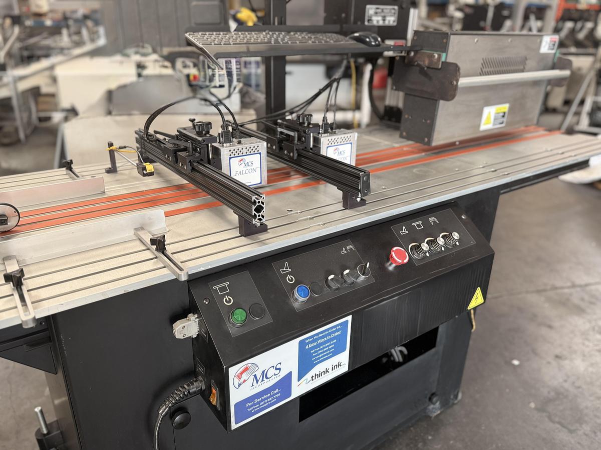 Used MCS 4-inch Falcon Inkjet: The Premier Solution for High-Speed Inkjet Printing MCS Falcon