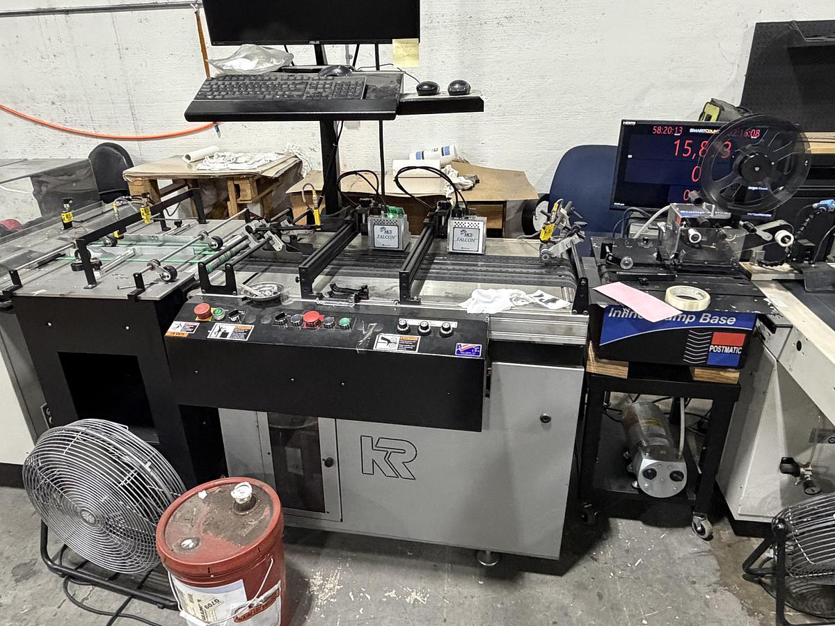 Used BlueCrest RS 6-Station Inserter with MCS Read & Write